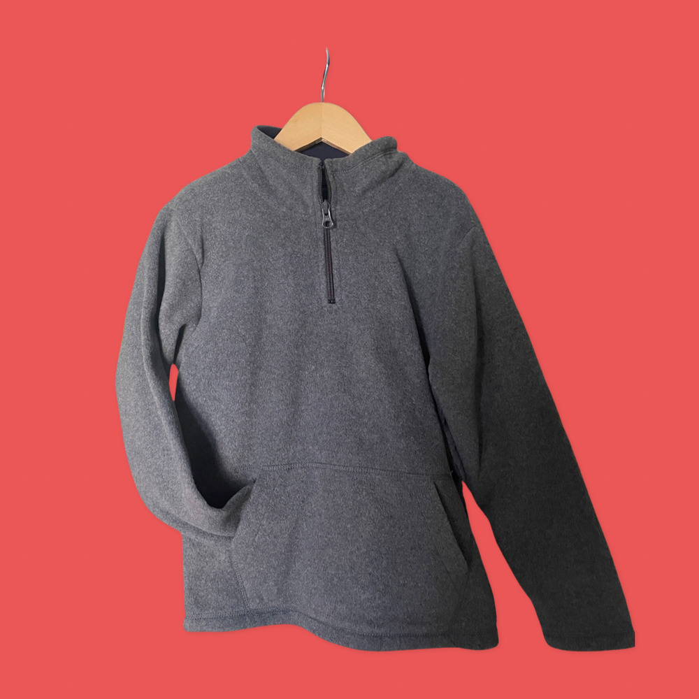 The Children's Place Boys Half-Zip Fleece Pullover size 7/8 - NWT